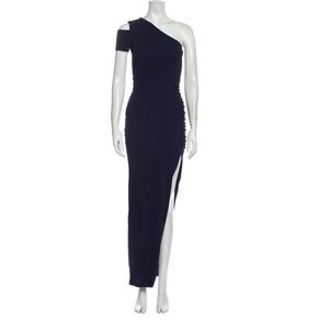 Yigal Azrouel Navy Blue Gown